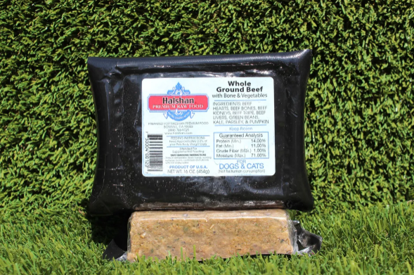 Whole Ground Beef w/ Bone & Veg